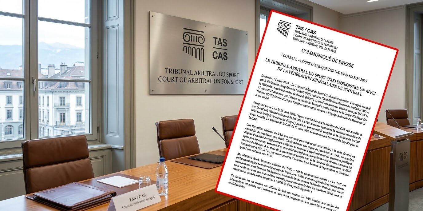 Tribunal arbitral du sport : nouvelle étape pour Maroc contre Sénégal