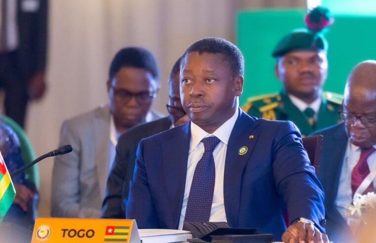Stratégie diplomatique de Faure Gnassingbé face à la Russie, la CEDEAO et l’AES