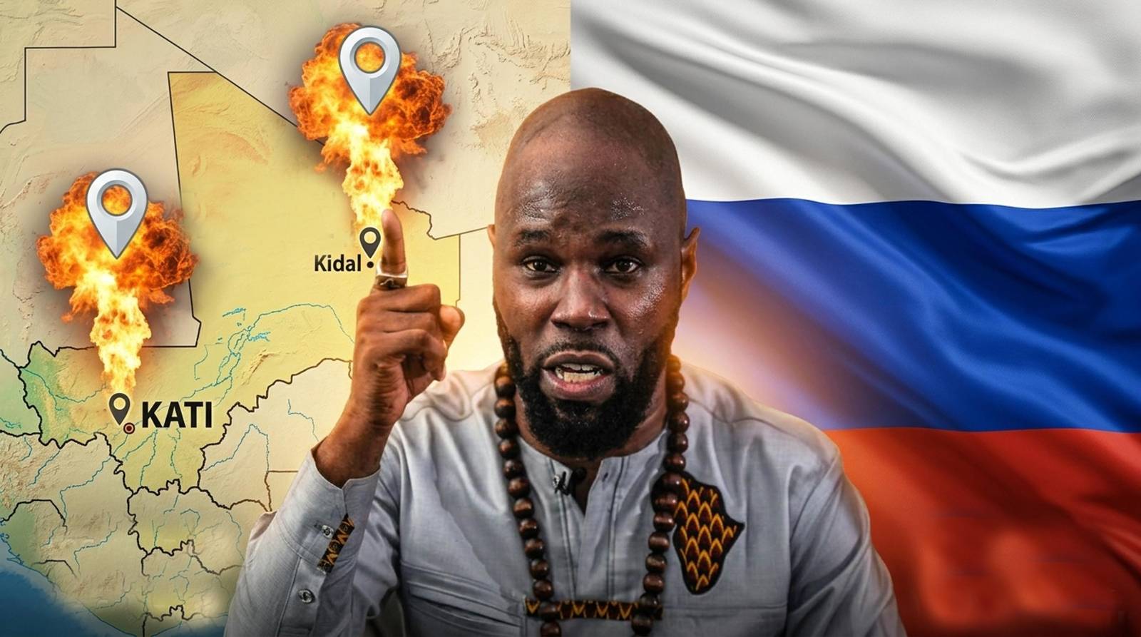 Illustration des conséquences du partenariat militaire russe au Mali