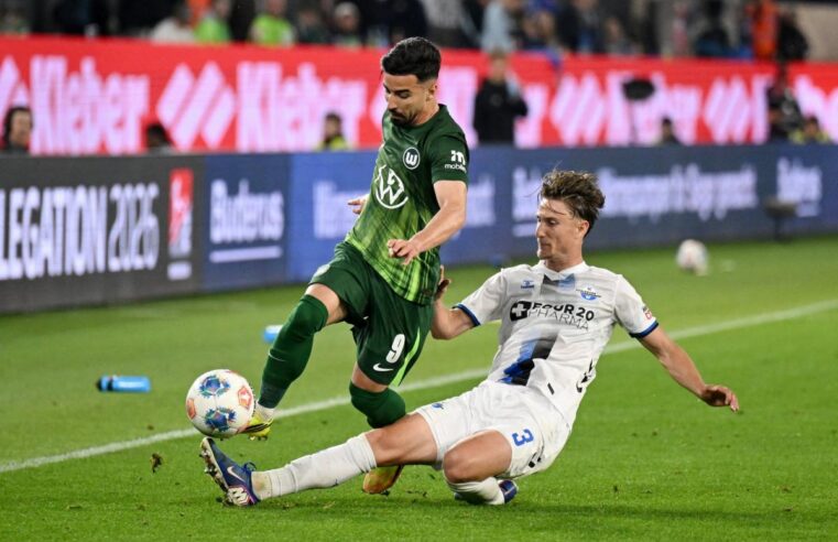 Match nul entre wolfsburg et paderborn en barrages de la bundesliga