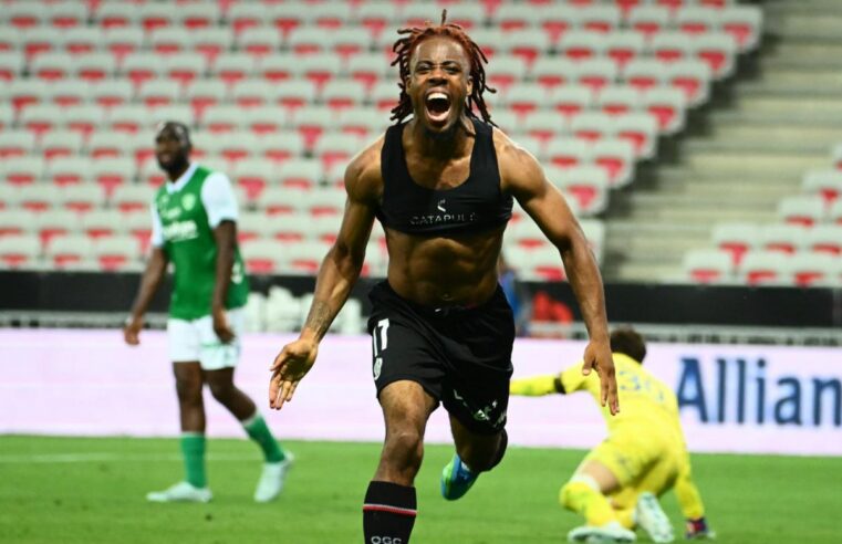 Dernier match en Ligue 1, Wahi et Boudache brillent pour nice avant leur départ