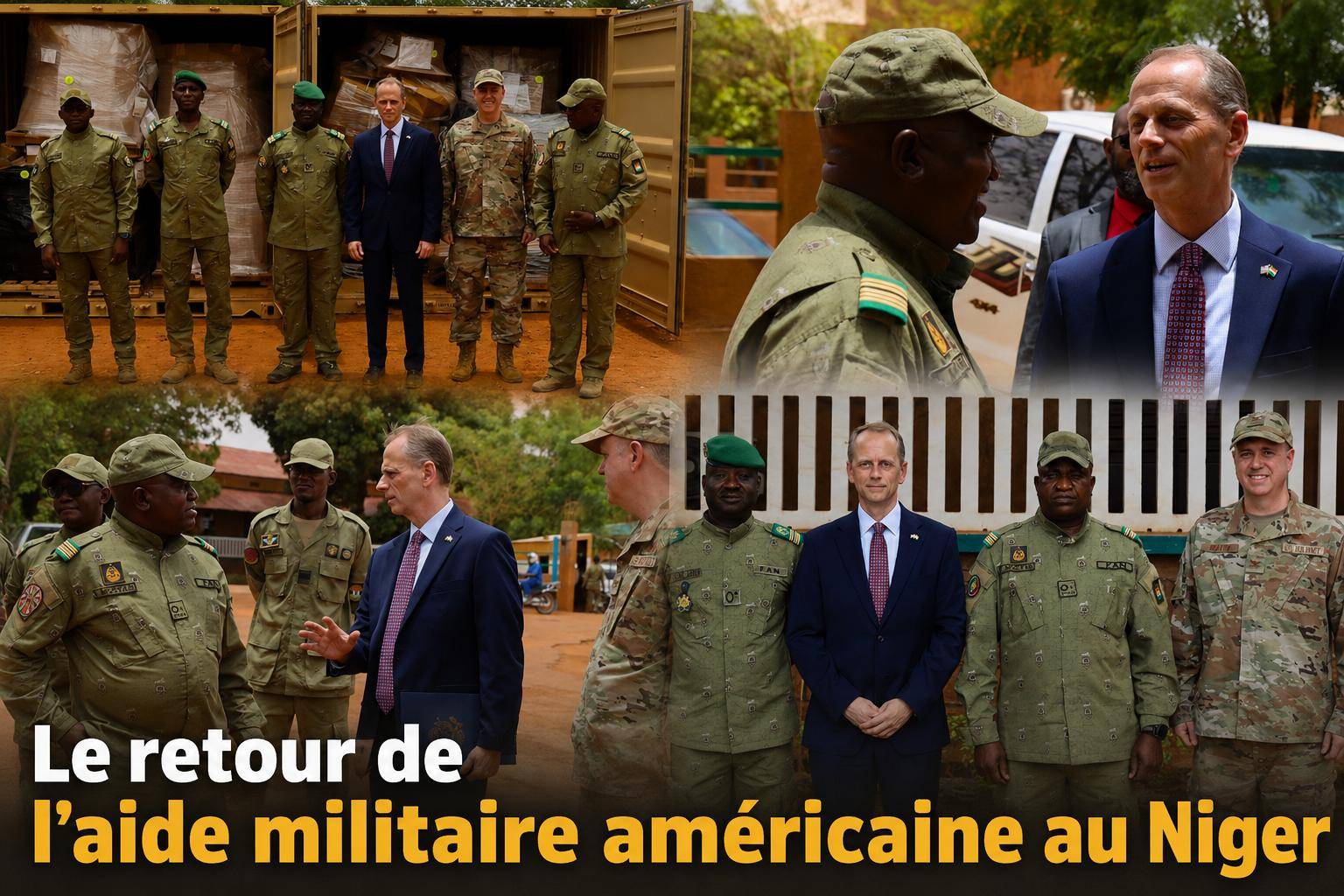 Matériel militaire américain : les FAN renforcent leur arsenal à Niamey