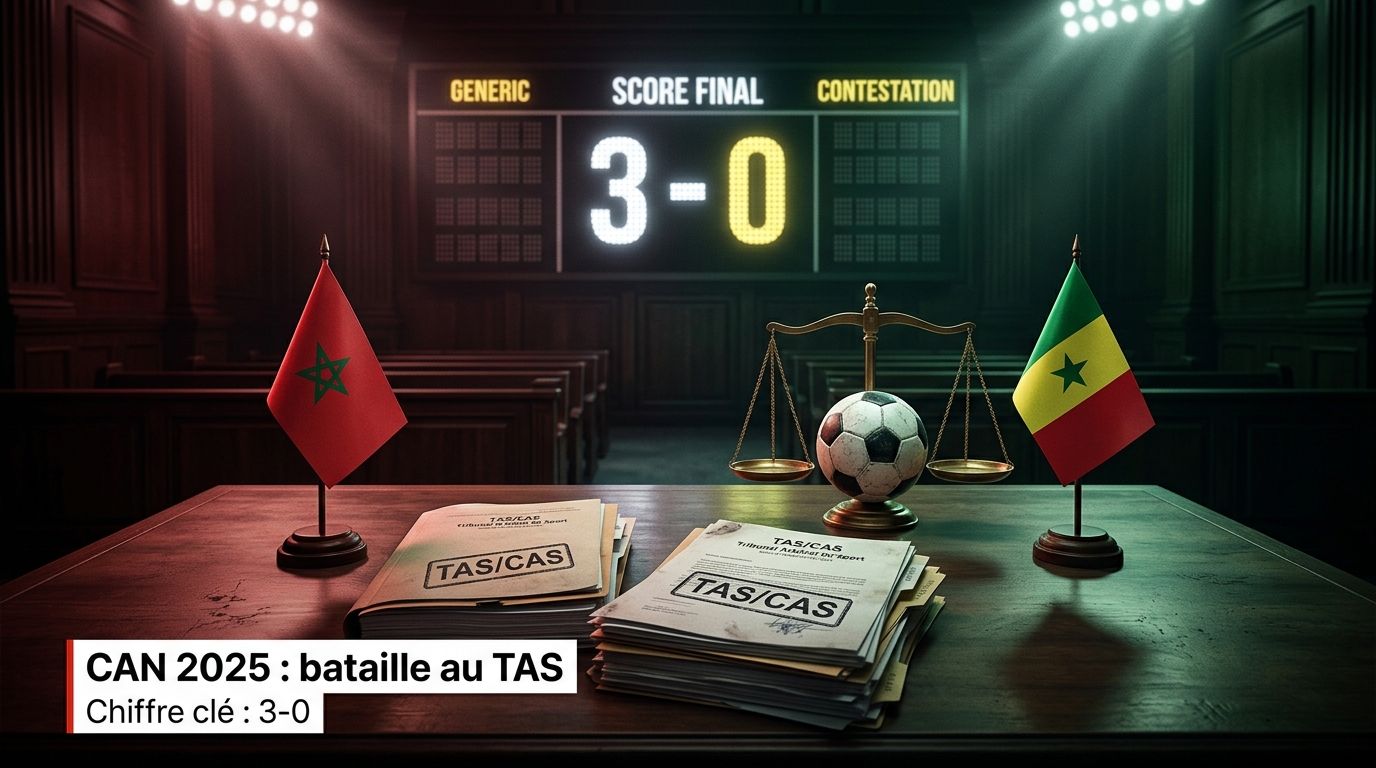 CAN 2025 : le recours du Sénégal face au Maroc devant le TAS prend une tournure décisive