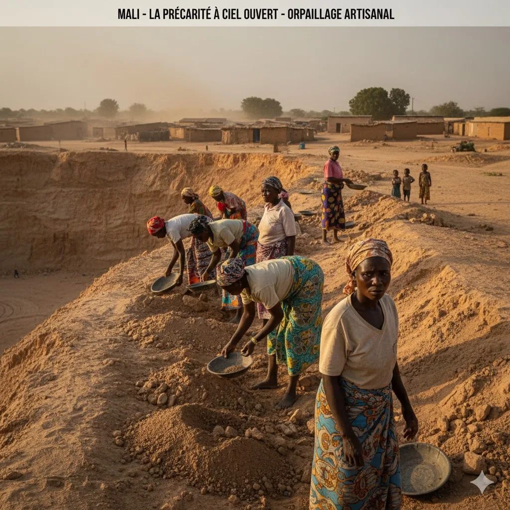 Situation des femmes dans les mines artisanales au Mali : quand la pauvreté tue