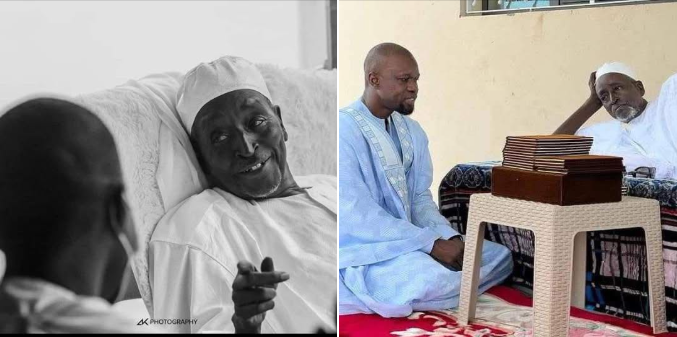 Décès de Serigne Cheikh Saliou : hommage poignant d&rsquo;Ousmane Sonko à son guide spirituel