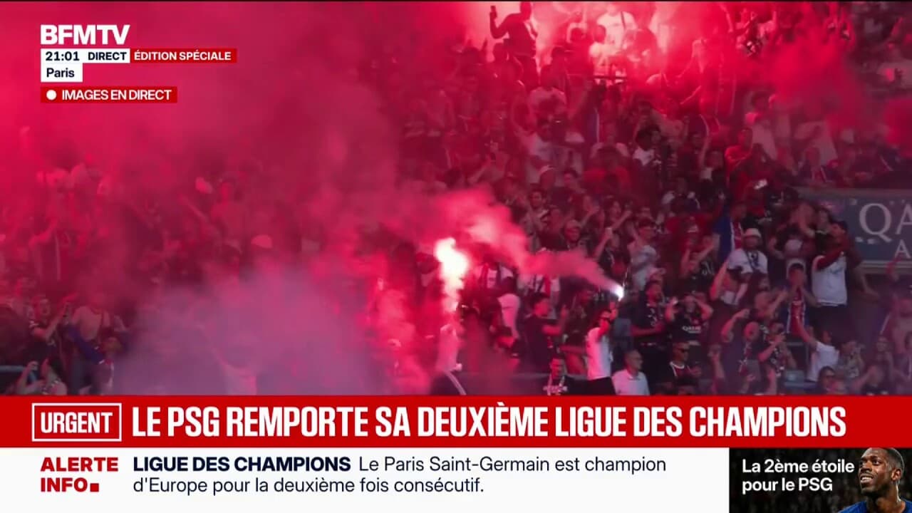 Victoire historique du psg en ligue des champions : Paris en liesse