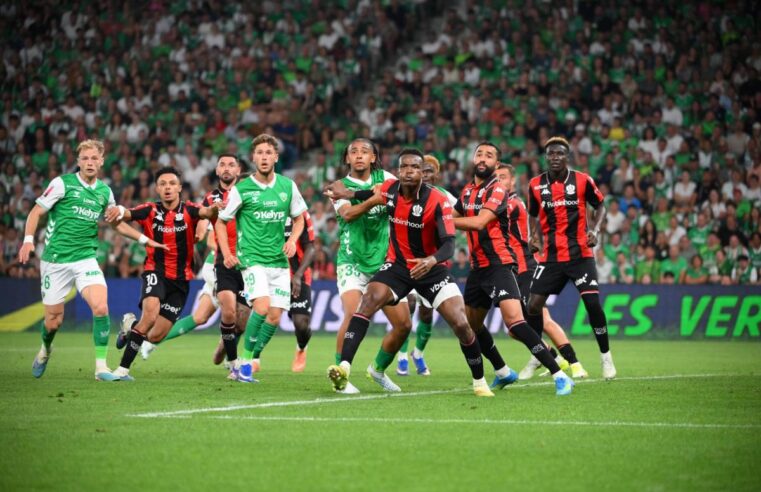 Nice face à son destin en Ligue 1 contre Saint-Étienne
