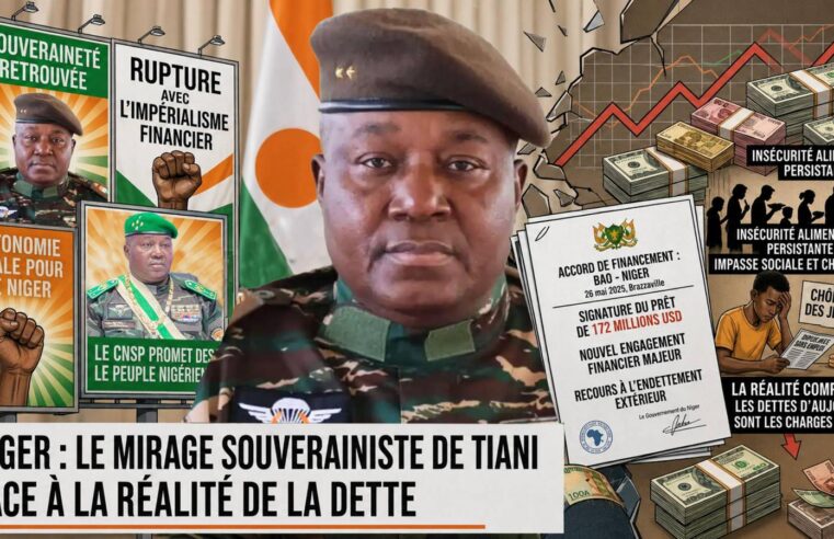 Niger : quand la dette défie le discours souverainiste de tiani