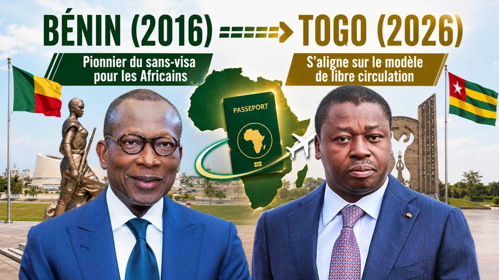 Faure gnassingbé ouvre totalement les frontières du Togo aux africains