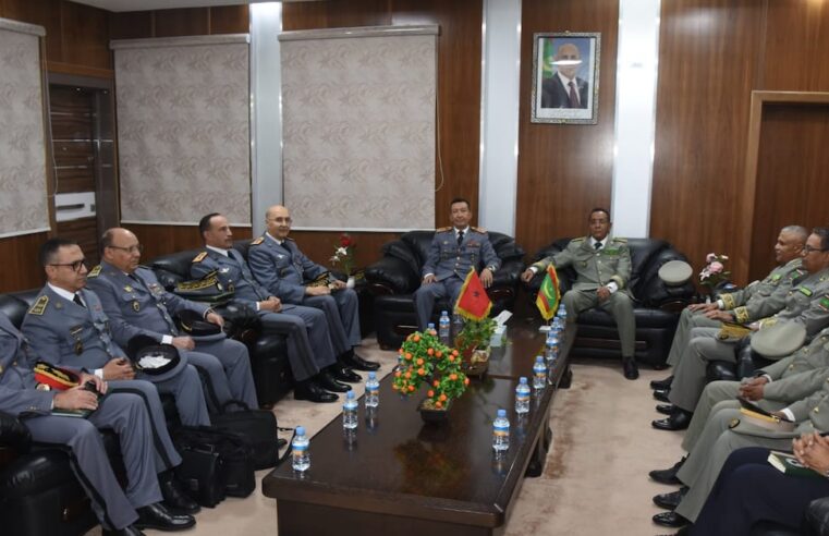 Visite officielle d&rsquo;une délégation marocaine en Mauritanie : renforcement des liens militaires