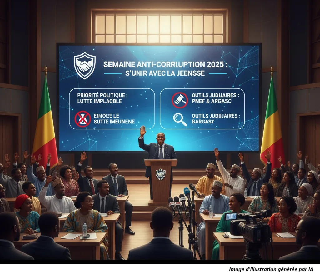 Mali 2025 : la jeunesse et la justice au cœur de la lutte anti-corruption