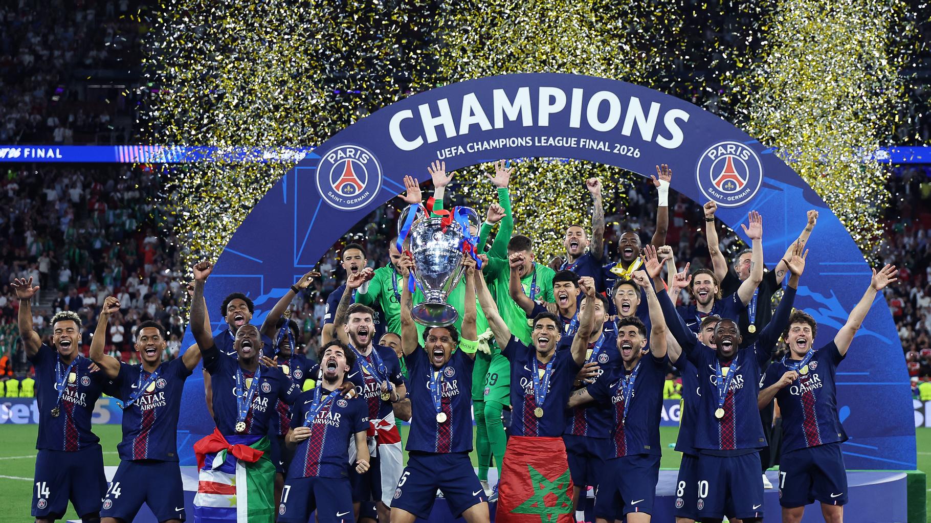Psg remporte sa deuxième ligue des champions consécutive après une finale haletante