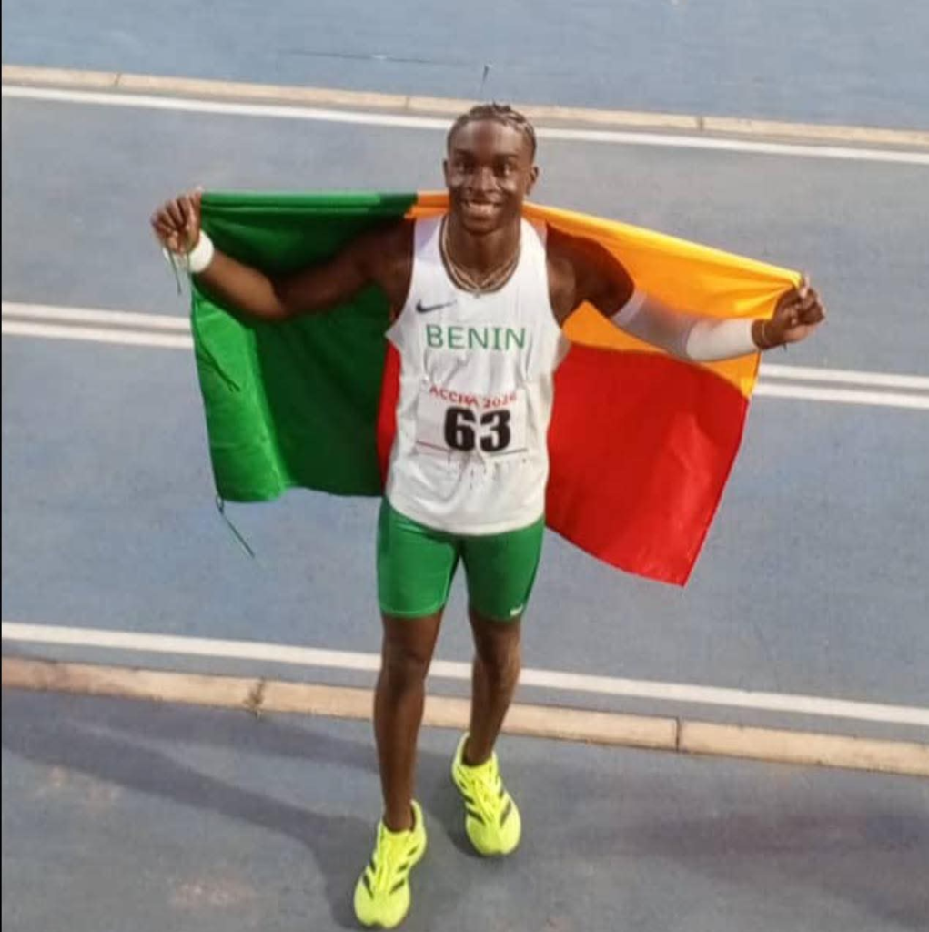 Athlétisme africain : le Bénin brille avec une médaille de bronze au triple saut
