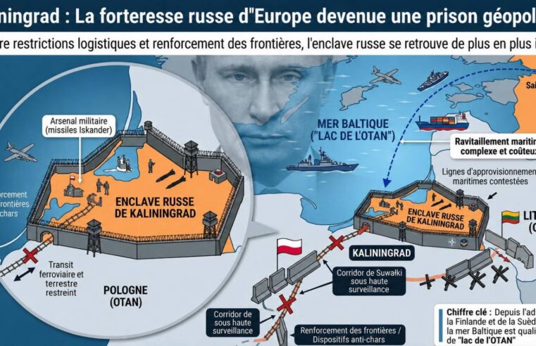 Kaliningrad : une enclave russe enserrée par l&rsquo;OTAN