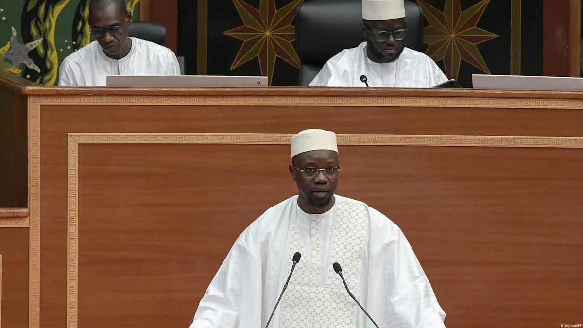 Ousmane sonko sacré président de l&rsquo;Assemblée nationale au Sénégal