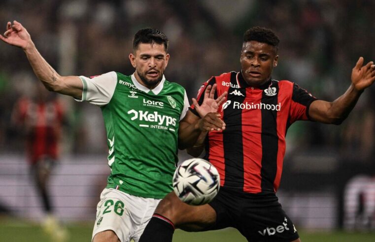 As saint-Étienne et nice se séparent sur un match nul en barrage de ligue 1
