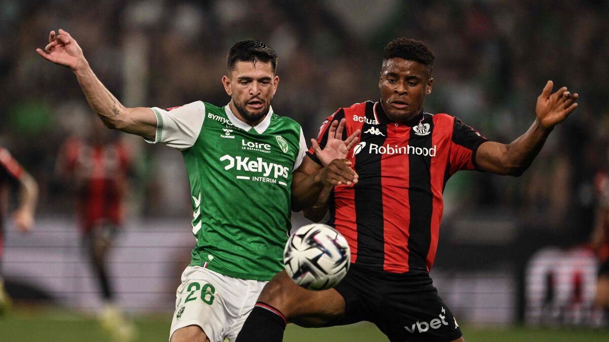 As saint-Étienne et nice se séparent sur un match nul en barrage de ligue 1