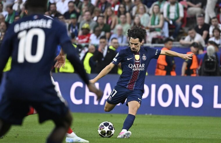 Vitinha sacré homme du match en ligue des champions avec le psg