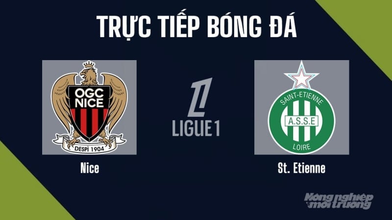 Nice et saint-étienne s&rsquo;affrontent en barrage de Ligue 1