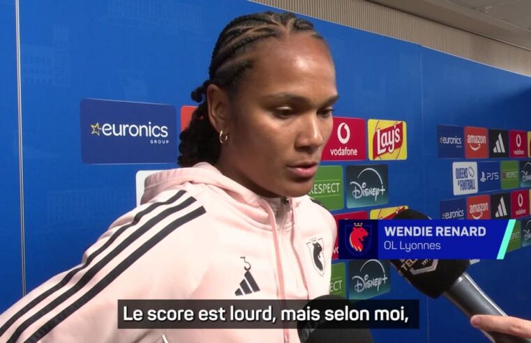 Football : wendie renard analyse la défaite de l&rsquo;ol face à barcelone en ligue des champions féminine
