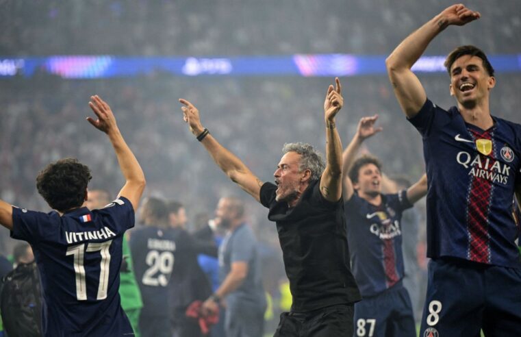 Psg en finale de ligue des champions : l&rsquo;extase des supporters à budapest après le doublé historique