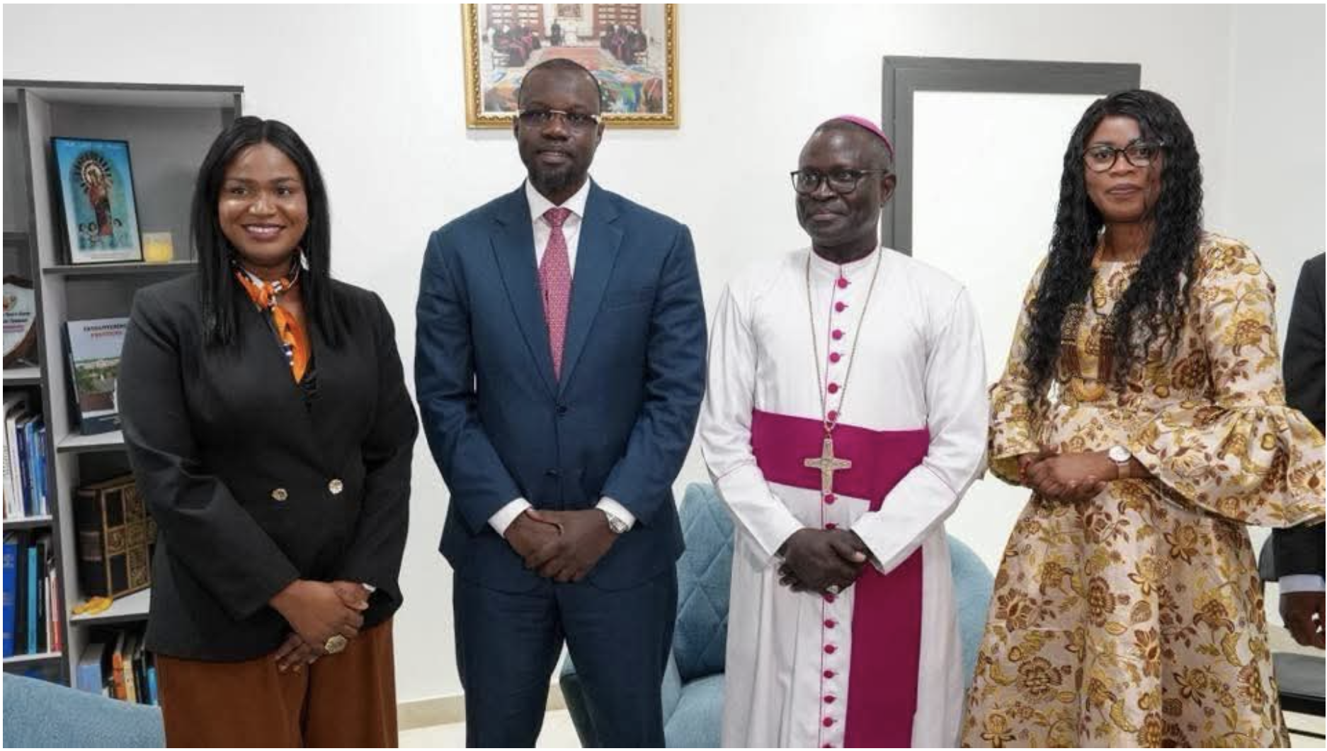 Ousmane Sonko reçu par l&rsquo;archevêque de Dakar avant Popenguine 2026