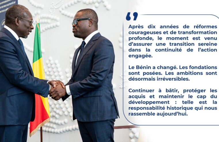 Bénin : le départ de Patrice Talon et les défis de l&rsquo;ère Wadagni