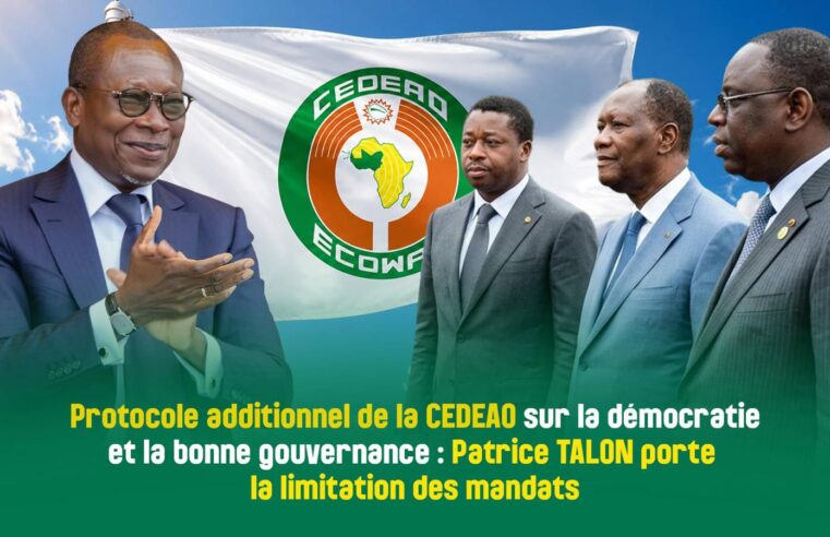 Patrice talon et la limitation des mandats : le Bénin face à la CEDEAO