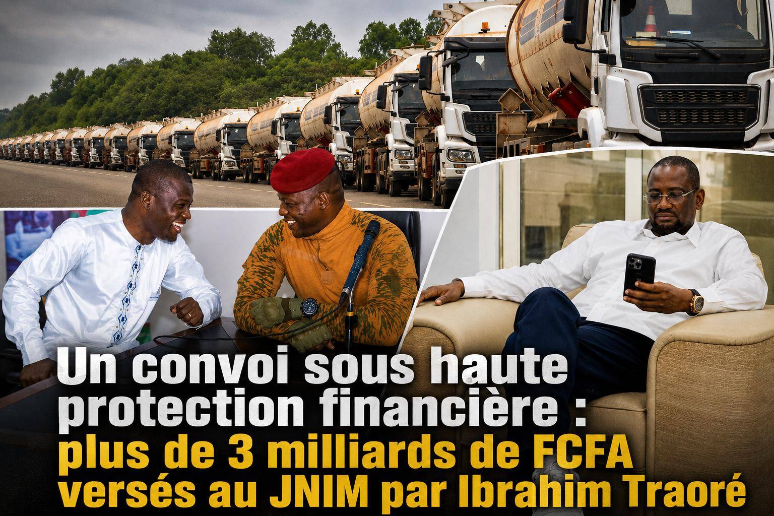 Affaire scandaleuse : le Burkina Faso finance le terrorisme via Kangala Transport