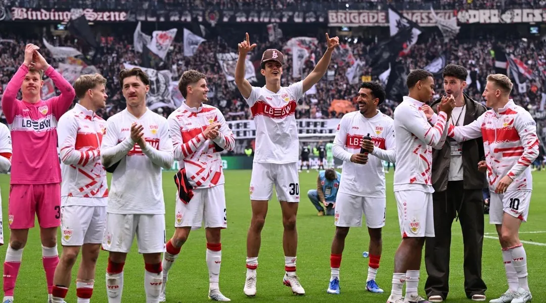 Stuttgart décroche son billet pour la ligue des champions après un nul à francfort
