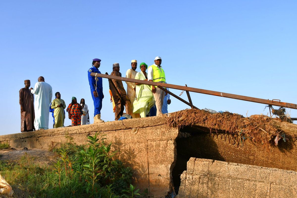 N&rsquo;Djamena : le maire intervient sur le site de hilton pour éviter les inondations