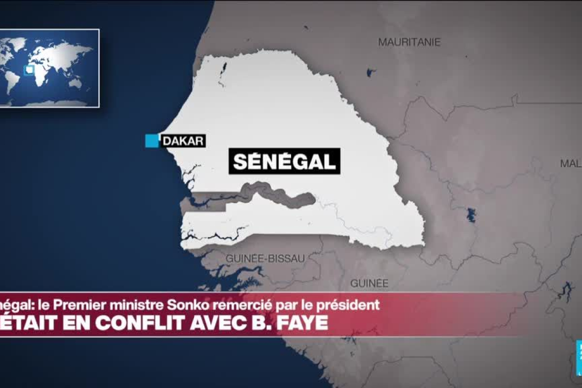Sénégal : le président Faye met fin aux fonctions du Premier ministre Sonko