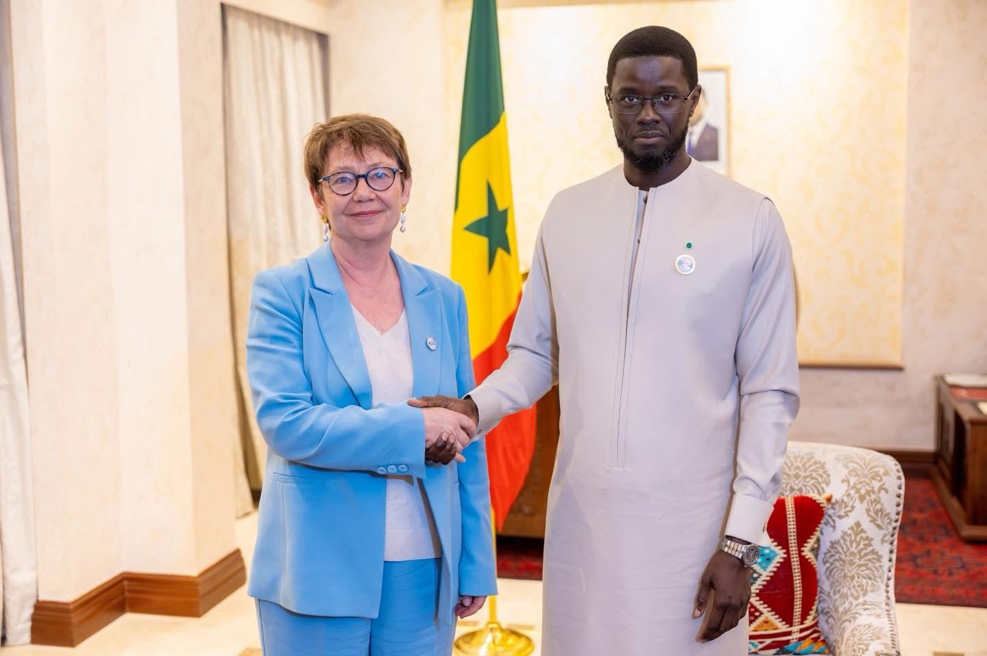 Coopération sénégalaise : la BERD intensifie ses investissements avec Bassirou Diomaye Faye