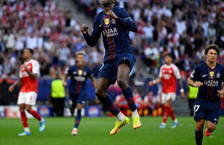 Psg et arsenal à égalité après un pénalty de dembelé en ligue des champions