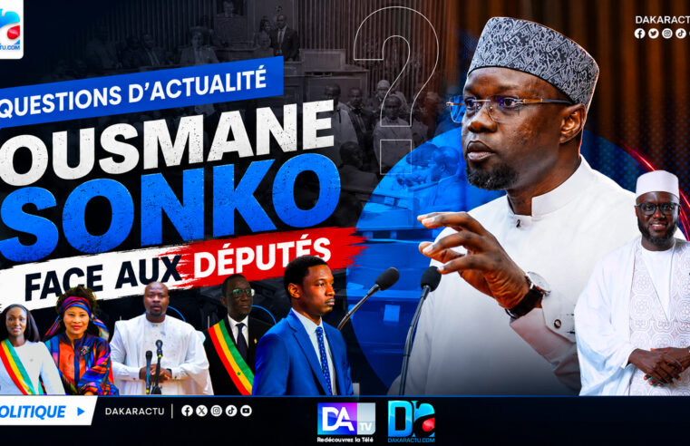 Questions d’actualité à l’assemblée nationale : ousmane sonko sous pression face aux députés