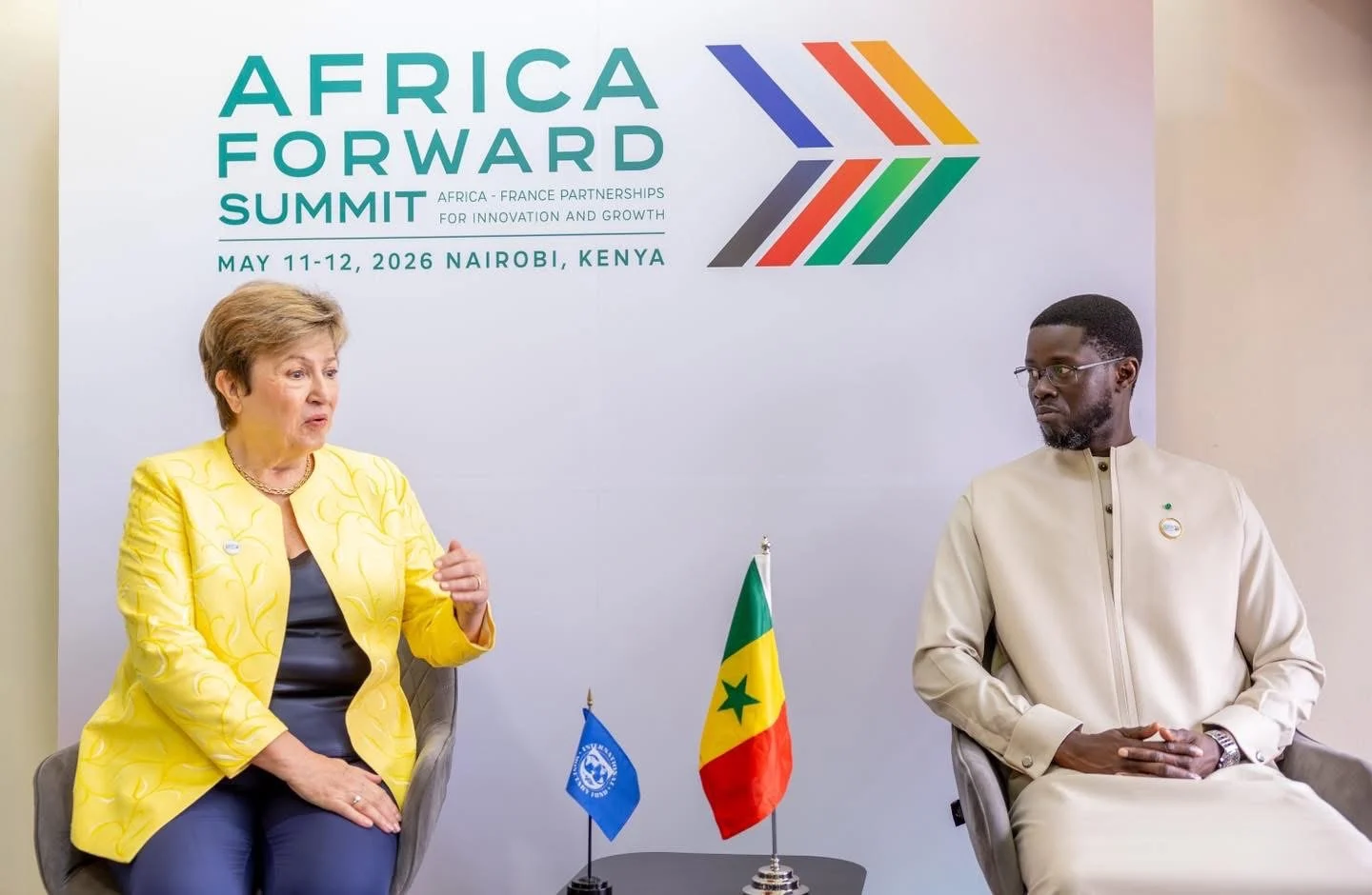 Réunion entre Kristalina Georgieva et Bassirou Diomaye Faye sur la dette et les réformes économiques du Sénégal