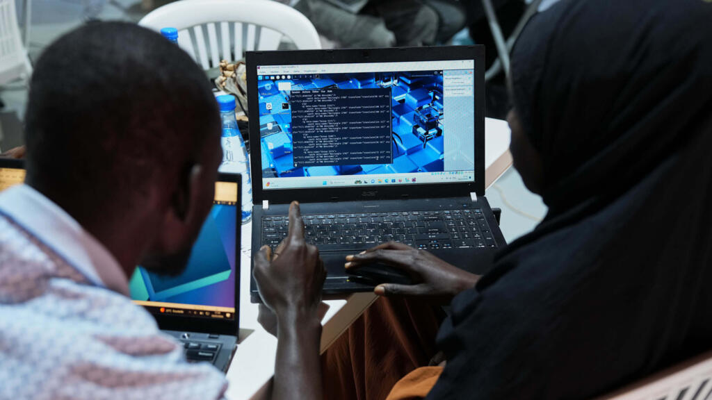Illustration d'un concours sur le cyberespace organisé à Dakar au Sénégal