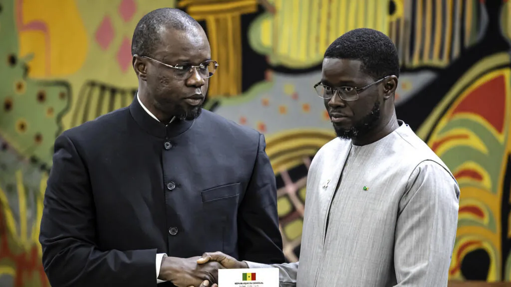 Portrait officiel du président Bassirou Diomaye Faye et du Premier ministre Ousmane Sonko