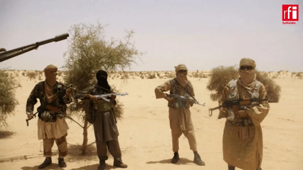 Carte des villages attaqués par le Jnim près de Bandiagara au Mali