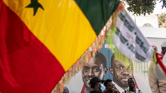 Photo officielle du président Bassirou Diomaye Faye lors de son allocution télévisée