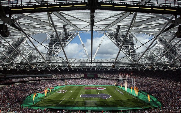 Stade de Londres lors d'un match de Premier League