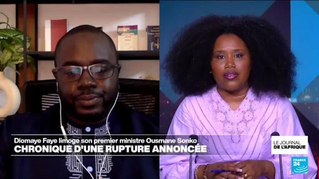 Portrait du président Bassirou Diomaye Faye et de l'ancien Premier ministre Ousmane Sonko