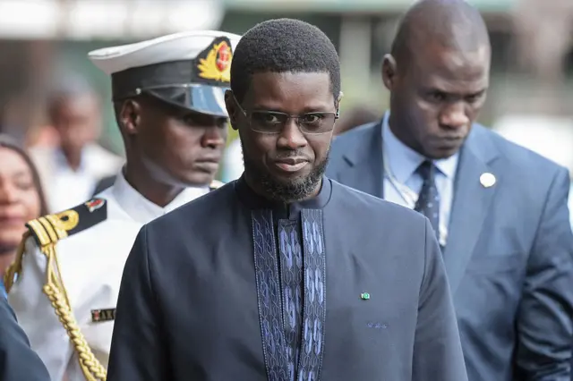 Bassirou Diomaye Faye lors d'un sommet à Nairobi