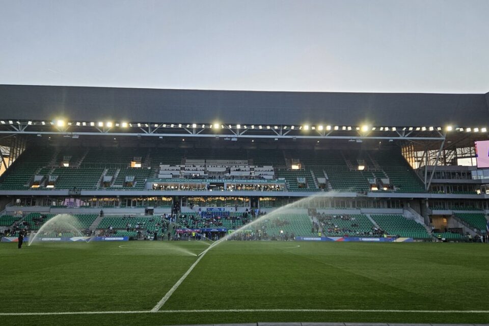 Vue du stade Geoffroy-Guichard, antre des Verts de Saint-Étienne