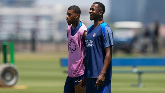Presnel Kimpembe lors d'un match avec le PSG