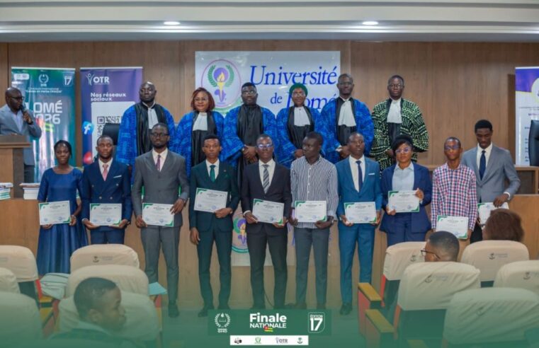 Grande finale nationale du concours génies en herbe ohada 2026 au Togo