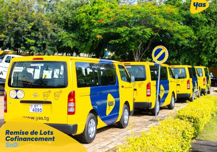 Yas Togo renforce sa logistique avec de nouveaux véhicules pour ses partenaires