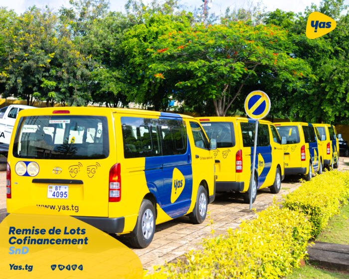 Yas Togo renforce sa logistique avec de nouveaux véhicules pour ses partenaires
