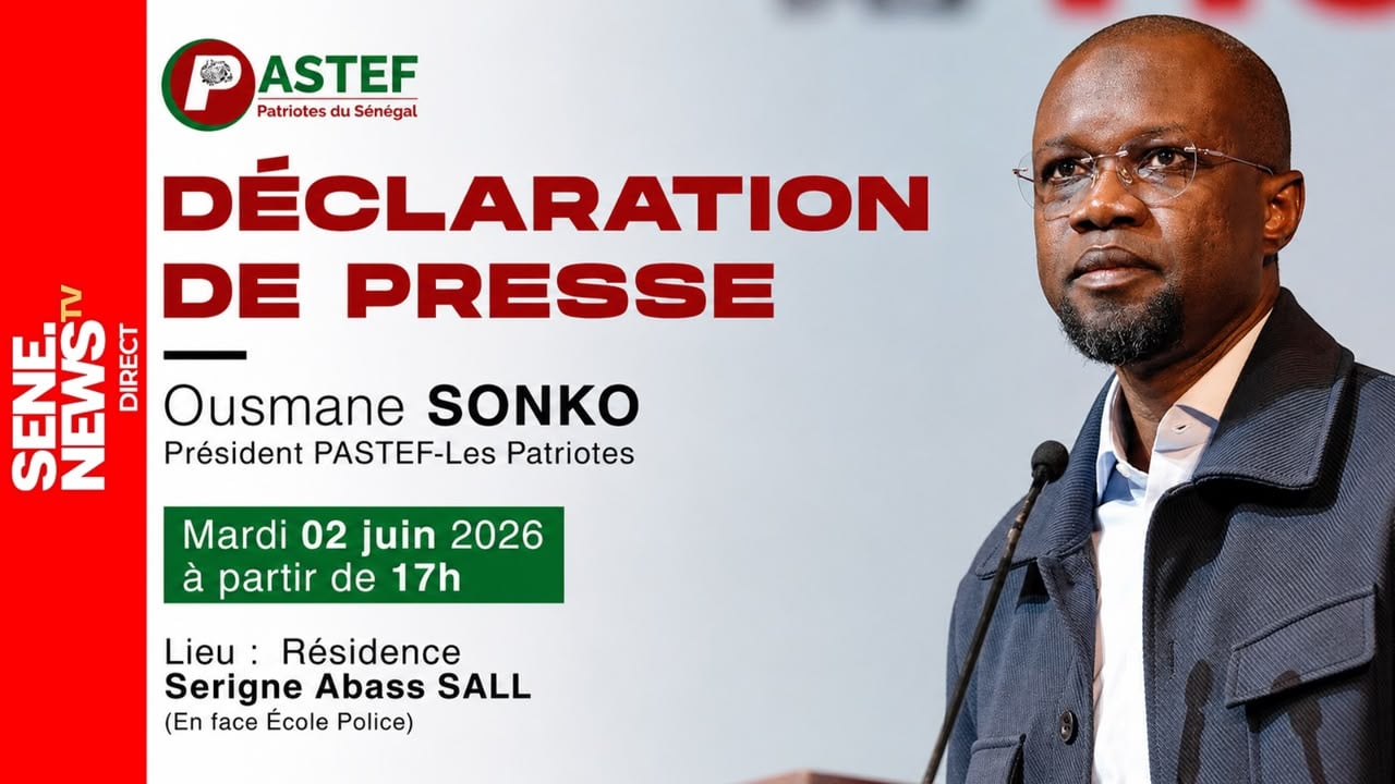 Ousmane sonko réagit à la formation du gouvernement sénégalais
