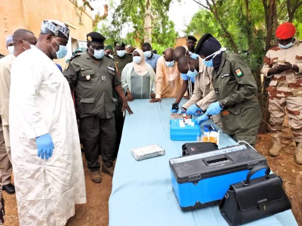 Incinération de plus de 319 kg de cocaïne par les autorités à Niamey